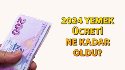 2024 YEMEK ÜCRETİ NE KADAR OLDU Günlük yemek bedeli istisnai tutarı Resmi Gazete’de yayınlandı