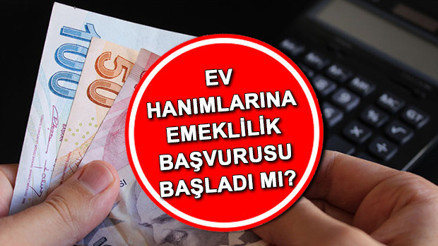Ev hanımlarına emeklilik şartları neler 2024 | Ev hanımlarına emeklilik başvurusu ne zaman yapılacak, başladı mı Ev hanımlarına emeklilik yasası çıktı mı Gözler TBMMde... Ev hanımlarına emeklilik şartları neler 2024 | Ev hanımlarına emeklilik başvurusu ne zaman yapılacak, başladı mı Ev hanımlarına emeklilik yasası çıktı mı Gözler TBMMde...