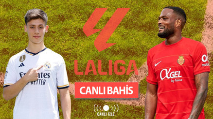Arda Güler CANLI YAYINLA Mislide Real Madrid-Mallorca maçı öncesi bilinmesi gerekenler, iddaa oranları, muhtemel 11ler...