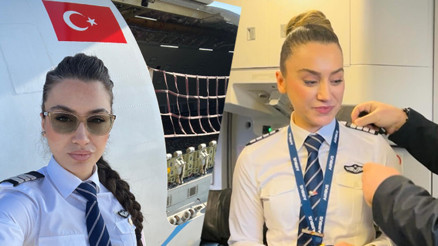 Ünlü futbolcunun eşi kaptan pilotluğa terfi etti Hem kariyer yaptı hem de üç çocuk...