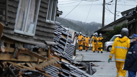 Japonyadaki depremde can kaybı 73e yükseldi