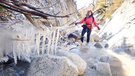 Tuzla’da karlı, buzlu bir deneyim