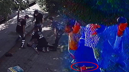 Baba ve kızı komşuları tarafından katledilmişti... Korkunç olayın kamera görüntüsü ortaya çıktı