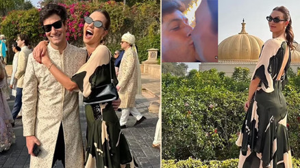 Uzak ülkede romantik kaçamak... Kayınvalideye inat aşk öpücüğü