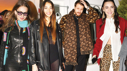 Nurgül Yeşilçay, Yasemin Allen, Dilan Çiçek Deniz...Ünlü oyuncular yeni yıl partisinde buluştu