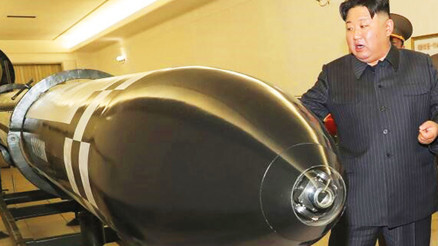 Kim, Güney Kore’yi sesle korkutmuş