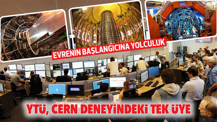 YTÜ, CERN deneyindeki tek üye