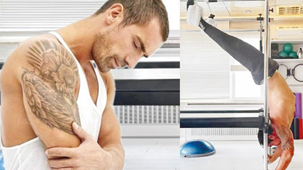 İbrahim Çelikkol pilatesle form tutuyor