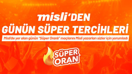 Misliden Günün Süper İddaa Tercihleri (13 Ocak 2024)