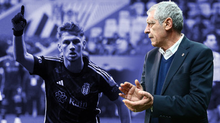 Beşiktaşta Fernando Santos etkisi Semih Kılıçsoy yine attı, 16 yıl sonra bir ilk...