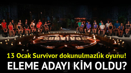 SURVİVOR ELEME ADAYI KİM OLDU 14 OCAK 2024 Survivor’da ilk eleme adayı belli oldu  Survivor All Star dokunulmazlığı kim kazandı, potaya kim gitti Konseyde gergin anlar…