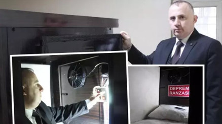 Gaziantepli tasarımcıdan depremden koruyan yatak