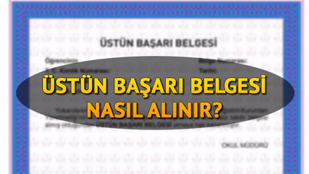 ÜSTÜN BAŞARI BELGESİ ALMA KOŞULLARI 2026 || 2025-2026 başarı belgesi kimlere verilir MEB Üstün başarı belgesi nasıl alınır