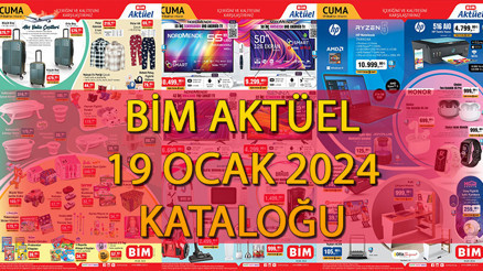 BİM 19 Ocak 2024 kataloğu 🛒📌 || BİMde bu hafta neler var Filtre Kahve Makinesi, Karne Hediyeleri BİMde...