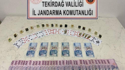 Tekirdağda kumar operasyonu