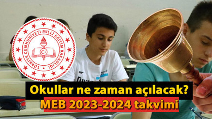 Okulların açılma tarihi 2023-2024 15 tatil uzatılacak mı, ne zaman bitecek Okullar ne zaman açılacak MEB çalışma takvimi bilgisi