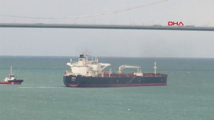İstanbul Boğazında tanker arızası