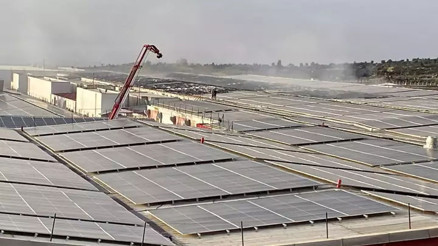Osmaniye’de tekstil fabrikasında çıkan yangında 4 işçi dumandan etkilendi