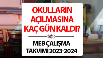 Okullar ne zaman açılacak, yarıyıl tatilinin bitmesine kaç gün kaldı MEB 15 tatil ne zaman bitiyor İşte 2023-2024 eğitim ve öğretim yılı çalışma takvimi