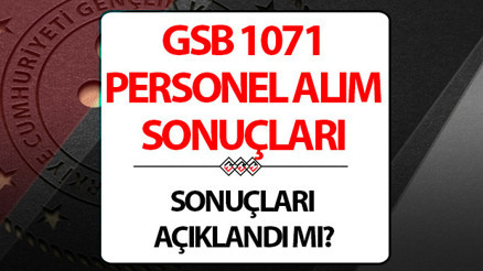 GSB 1071 personel alımı sonuçları ne zaman, ayın kaçında açıklanacak Gençlik çalışanı alımı için önemli detay