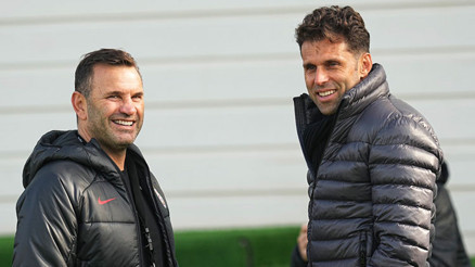 Galatasaray antrenmanında Cassio Lincoln sürprizi