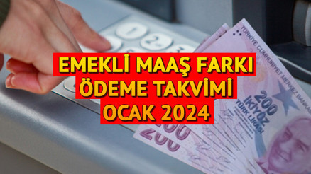 EMEKLİ MAAŞI ZAM FARKI (EK ZAM) ÖDEME GÜNLERİ VE TARİHİ 31 OCAK 2024 SON DURUM || SSK, BAĞKUR emekli maaş farkları yattı mı, ne zaman yatacak SGK 4A, 4B  emekli aylığı ek zam 2024 ayın kaçında hesaplara geçecek