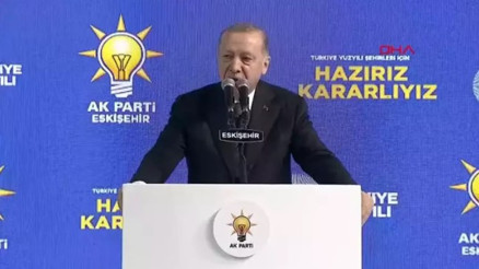 Cumhurbaşkanı Erdoğan, AK Parti Eskişehir İlçe Belediye Başkan Adayları Tanıtım Toplantısına katıldı