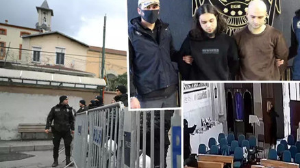 Kilise saldırısıyla ilgili sağlık kontrolünde geçirilen şüpheliler adliyeye getirildi