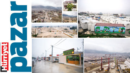 Bir turunç büyüyor dalında ‘tüm acılara rağmen  hayat devam ediyor’ dercesine...