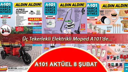 A101 KATALOĞU SATIŞTA A101 AKTÜEL 8 ŞUBAT 2024 TAMAMI ||📌🛒 A101de bu hafta neler var Üç Tekerlekli Elektrikli Moped, Evcil Hayvan Elektrik Süpürgesi A101de...