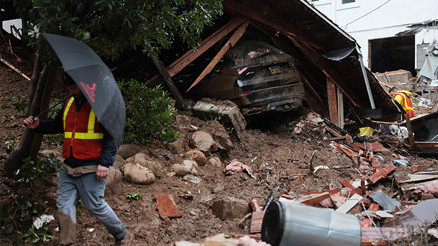 ABD’nin California eyaletini şiddetli fırtına vurdu: 3 ölü