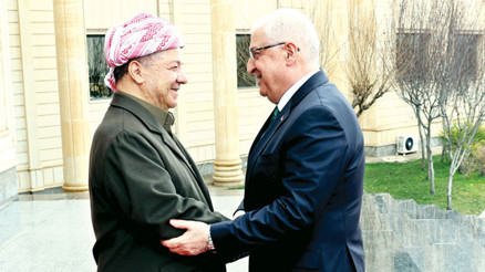 Bakan Güler Erbil’de Barzani ile görüştü