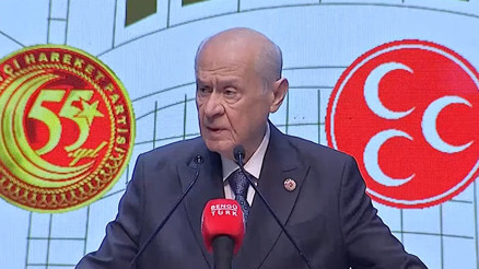 MHPnin kuruluşunun 55inci yılı... Bahçeliden sert tepki: AYM milli güvenlik sorunudur