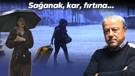 Meteorolojiden 22 ile sarı ve turuncu kodlu uyarı Orhan Şen İstanbul için tarih verdi: 9 dereceye düşecek