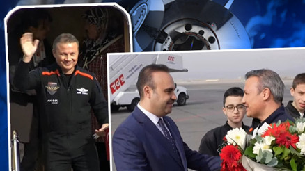 Son dakika... Türkiyenin ilk astronotu Gezeravcı yurda döndü Son dakika... Türkiyenin ilk astronotu Gezeravcı yurda döndü