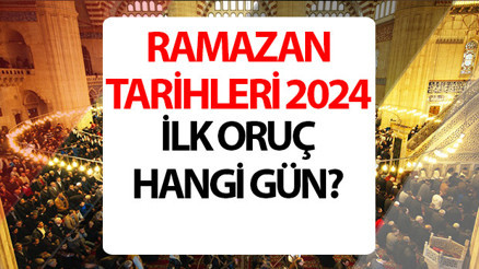 Ramazan ne zaman, kaç gün kaldı, ilk oruç hangi gün başlıyor Ramazan Bayramı 2024 Diyanet imsakiye 2024 iftar ve imsak vakitleri