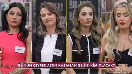Gelinim Mutfakta bugün kim 1. oldu, çeyrek altını kim aldı İşte Gelinim Mutfakta 13 Şubat 2024 puan durumu