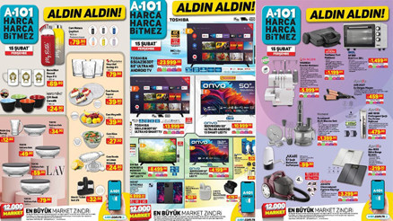 SATIŞTA A101 AKTÜEL 15 ŞUBAT 2024 FİYAT LİSTESİ🛒📌 || A101 bu hafta neler var Sevgililer Günü Hediyeleri A101de
