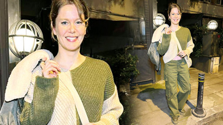 Burcu Biricikin kız bebek mutluluğu Burcu Biricikin kız bebek mutluluğu