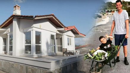 Yıllar önce İstanbulu terk edip Bodruma yerleşmişti... Alp Kırşan memleketine döndü, artık yenilediği bu evde yaşayacak