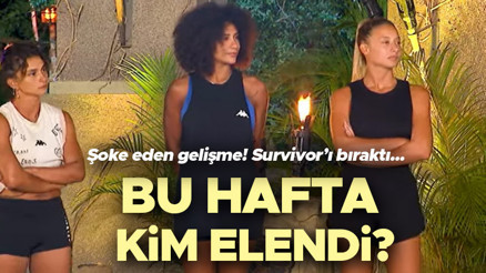 SURVİVORDA DÜN AKŞAM KİM ELENDİ 15 Şubat Survivora veda eden isim belli oldu Potadaki isim yarışmayı bıraktı Mental olarak odaklanamadım..