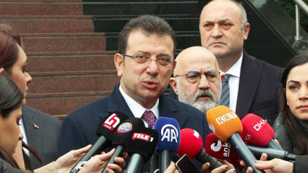 İstanbul Büyükşehir Belediye Başkanı İmamoğlundan Akşenere yanıt İstanbul Büyükşehir Belediye Başkanı İmamoğlundan Akşenere yanıt
