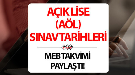 AÇIK LİSE 2. DÖNEM SINAV TARİHLERİ 2024 || MEB AÖL sınavları ne zaman, Martın kaçında İşte oturum günleri ve saati AÇIK LİSE 2. DÖNEM SINAV TARİHLERİ 2024 || MEB AÖL sınavları ne zaman, Martın kaçında İşte oturum günleri ve saati