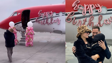 En güzel yaşa en özel kutlama… Sosyetik güzel doğum günü kaçamağına süslü jetiyle gitti