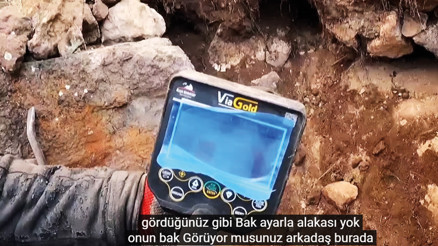 Define avcıları pes dedirtti... Canlı yayında kaçak kazı