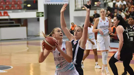 Melikgazi Kayseri Basketbol, London Lionsa evinde kaybetti