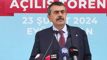 Bakan Tekin: Yaptığımız okulların tamamı depreme dayanıklı