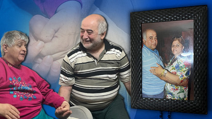 Eskişehirde 13 yıl önce felç geçiren eşine gözü gibi bakıyor... Bana zamanında çok kol kanat gerdi, karımı çok seviyorum