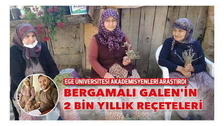Bergamalı Galen’in 2 bin yıllık şifa reçeteleri
