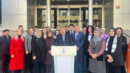 Ankarada AK Partiden 28 Şubat postmodern darbesine tepki... İnsanlık tarihine kara bir lekedir